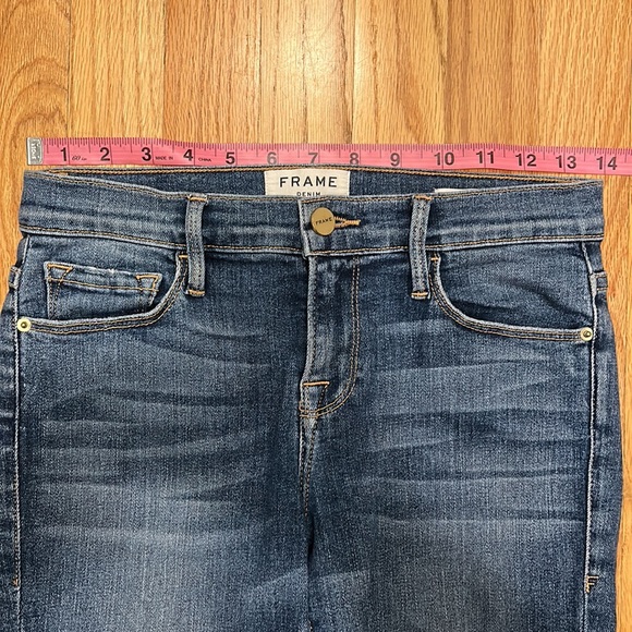 ✨ FRAME Denim ✨ Le Skinny de Jeanne Crop Jeans Size 27 - Picture 15 of 15
